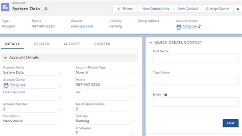 then you will see the opened lightning record page is previewed as the specific page layout associated to the record type. . How to set default record type in salesforce lightning